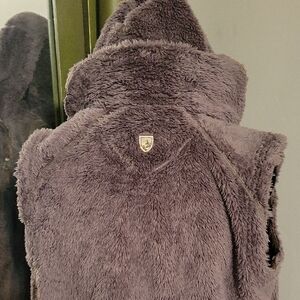 Cozy Purple Fleece Vest